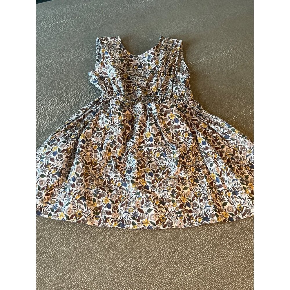 Soor Ploom Floral Orla Dress With Front Pockets 2Y EUC - Picture 1 of 6